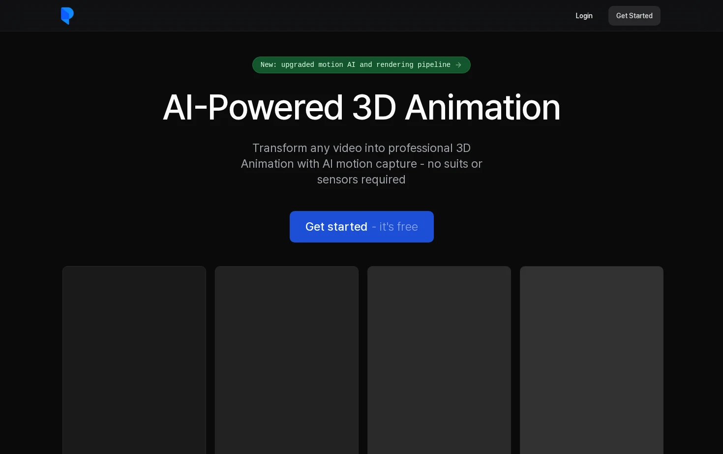 Plask Motion 页面快照